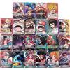 Bandai Anime One Piece OPCG Leader inglese Replica OP09 OP10 OP11 Nami Rufy Koby Usopp Teach Shanks Sanji Gioco Anime Collezione di carte