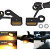 MACTIONS Moto Mini LED E Mark Indicatore di direzione Indicatore di marcia Lampada per Harley Touring Street Road Glide Softail Sportster XL883