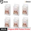 MIJIA Carta per stampante tascabile MIJIA ZINK originale, autoadesiva per foto, 50 fogli, per stampante fotografica tascabile mini Xiaomi da 3 pollici -CN