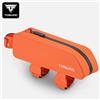 TOSUOD Borsa da bicicletta Borsa da tubo superiore per bici da strada MTB Borsa da manubrio anteriore con guscio rigido Borsa da esterno per ciclismo di grande capacità