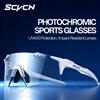 SCVCN Occhiali da sole fotocromatici per esterni Occhiali da ciclismo sportivi Uomo Occhiali MTB Donna Guida Bicicletta Bici Occhiali protettivi UV400