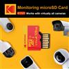 Kodak Scheda di memoria TF ad alta velocità per telecamera di sorveglianza Kodak A1 U3 V30 100 MB/s Monitoraggio di sicurezza Scheda Micro SD 128 GB 64 GB 32 GB