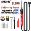 ANENG Saldatore Elettrico 110V/220V con Temperatura Regolabile, Spina US/EU, Strumento Professionale per Elettricisti ANENG SL106