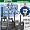 Quansheng UV K1 8 MINI Walkie Talkie a lungo raggio da campeggio Emergenza FM AM Ham Comunicazione Radio Ricetrasmettitore Set wireless Walkier