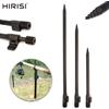 Hirisi 1/2 Pezzi Supporti per Canna da Pesca in Lega di Alluminio, Antiruggine, Regolabili, Stabili, per Pesca alla Carpa