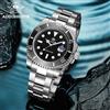 ADDIESDIVE Orologio da uomo di lusso con lunetta in ceramica BGW9 Orologio sportivo al quarzo super luminoso per il tempo libero, impermeabile fino a 200 m, per sport all'aria aperta