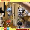 Bandai GINTAMA Action Figures Modello a forma di Gintoki Leader Shinpachi Sadaharu Gashapon Ball Zaino Portachiavi Bambola Originale