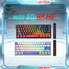 AULA Tastiera Meccanica AULA Win60/68 HE con Switch Magnetici, RGB 8K, Hot-Swap, Cablata per Esports e Regali di Natale