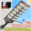 paweinuo 9990000000LM La più potente luce solare a LED Sensore di movimento esterno Luci solari esterno Lampione solare IPX67 impermeabile super luminoso lampada solare esterna Lanterna da giardino da garage