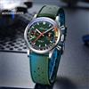 ADDIESDIVE Orologio da uomo nuovo 38mm VK64 Cronografo in gomma fluorurata Vetro a cupola di lusso BGW9 Orologio da polso al quarzo impermeabile luminoso da 100 m