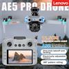 Lenovo Drone Lenovo 2026 NUOVO AE5 con Telecamera Professionale 4K/8K HD, Telecomando con Schermo, WIFI, UAV Brushless Pieghevole, Quadricottero Giocattolo