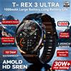 GUHUAVMI 2026 Militare T-Rex 3 Astuto Della Vigilanza di Fitness Orologio Da Uomo 466*466 AMOLED Schermo 1000mAh Batteria Torcia Elettrica Chiamata Smartwatch Impermeabile