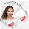 VIMYSHOW 3 in 1 LED Photon Under Eye Beauty Device Luce rossa Microcorrente Eye Massager Occhiali per la borsa degli occhi Affaticamento degli occhi Cerchi scuri