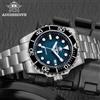 ADDIESDIVE 41mm AD2537 Orologio da uomo 20Bar Impermeabile 3D Desert Texture BGW9 Data luminosa Orologi al quarzo in acciaio inossidabile 316L