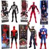 Hasbro Genuino Capitan America Iron Spider-Man Hulk Exterminator The Avengers US TV Series 3 Giocattoli modello di figura mobile