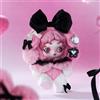 POP MART SKULLPANDA × MY MELODY Peluche Pendente Sanrio, Statuetta da Collezione, Portachiavi, Charm per Borsa, Giocattolo, Action Figure