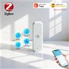 Gleco Zigbee Sensore di movimento umano Pir Opzione Rilevamento luce/temperatura/umidità 5 tipi disponibili per l'automazione domestica Tuya Smart Life/MQTT