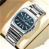 VA VA VOOM 2026 nuovi orologi da uomo 40mm movimento al quarzo quadrato orologio analogico serie subacquea orologio da uomo di marca superiore in acciaio inossidabile nero montre