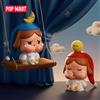 POP MART CRYBABY CRYING TO THE MOON-SITTING SERIES FIGURE Scatola misteriosa 1PC/12PCS POPMART Scatola cieca Figurina carina giocattolo