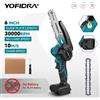 YOFIDRA 6 pollici 30000 giri/min motosega elettrica portatile giardino lavorazione del legno rami di albero taglierina utensile elettrico per Makita batteria pin