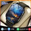 GUHUAVMI Orologio intelligente ultra sottile Uomo Donna Schermo Visualizza sempre il tempo Bracciale sportivo Chiamata Bluetooth Moda Smartwatch Salute Quadrante personalizzato