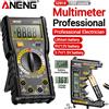 ANENG Multimetro Digitale ANENG SZ818, Kit Tester Batterie BT173, Tester di Tensione AC/DC, Corrente e Resistenza, Strumenti di Riparazione per Elettricisti