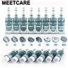 MEETCARE Punta di ricambio a baionetta M8 per Microneedling Derma Pen, con aghi da 11, 16, 24, 36, 42 pin, rotonda, 3D, 5D