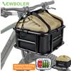 NEWBOLER Cestino per bici in ferro di grande capacità Portapacchi posteriore Portapacchi per bici elettrica Cestini per bici per viaggi all'aperto Shopping Bici da strada MTB