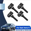 GANGLE 4PCS Sensore di Monitoraggio della Pressione dei Pneumatici 39186445 433MHz TPMS Per Opel Astra K Astra Van Insignia B (Z18) Vauxhall Astra Insignia