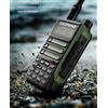 Baofeng UV16 Pro Plus V2 CB Ham Stazione radio FM Amatoriale bidirezionale VHF Potente radio walkie-talkie UV16 per la caccia all'aperto