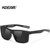KDEAM Occhiali da sole da uomo oversize polarizzati TR90 Occhiali da sole di grandi dimensioni Larghezza 160 mm Custodia protettiva inclusa KD0737 MAX