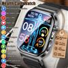 GUHUAVMI 2026 Nuovo Misurazione Accurata Salute Smart Watch ECG + PPG Acido Urico Pressione Sanguigna Lipidi Nel Sangue Chiamata BT Smartwatch Per Le Donne Degli Uomini