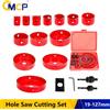 xcan CMCP 8/11/16 pezzi Set di seghe a tazza tazza corona di legno punta da trapano per legno PVC plastica metallo strumenti per la lavorazione del legno 19-64/64-127/19-127mm