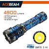 ACEBEAM P17 HI Torcia tattica Cree LED Doppio interruttore di coda 4900lm 445m A lungo raggio Attivazione istantanea/Strobo XHP70.3