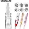 MEETCARE 5/10/20/50/100 pz Cartuccia A Baionetta Ago per Derma Pen Dr Pen M5 M7 MYM Microneedle 9PIN 12PIN 24PIN 36PIN 42PIN Rotondo 3D 5D