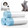 booteely Sacchetti igienici 64*40CM per lettiera automatica Tonepie, sacchetti per rifiuti di animali domestici, sacchetti per la pulizia automatica della toilette per gatti