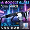 GUHUAVMI 2026New AI Smart Glasses 120 + Traduzione linguistica 800W Pixel Camera Video Lettore musicale Chiamata Business 8K Cambia colore Occhiali da uomo