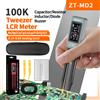 ZOYI MD2 Pinzetta intelligente portatile LCR SMD ESR Tester Tensione Resistenza Capacità Induttanza Diodo Strumento di test automatico