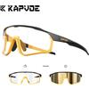 Kapvoe Occhiali da sole da ciclismo fotocromatici per uomo Occhiali MTB Bike Road Bicycle Occhiali protettivi sportivi UV400 Occhiali da trekking