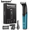KENSEN S15 Tagliacapelli elettrico 2 in 1 Rasoio a doppia faccia Rasoio Barba impermeabile Trimmer Rasatura dei peli del corpo per uomo Barbiere