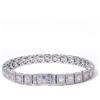 ESKEEM Bracciale a catena da tennis Hip Hop da 7,5 mm Bracciale ghiacciato con zirconi cubici Gioielleria raffinata per uomo Donna Regalo