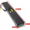 Aleaivy Batteria al Litio Ricaricabile 48V 10Ah 18650 13S3P 500W Potenza Modificata Batteria per Scooter Elettrico 48V con BMS