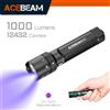 ACEBEAM Torcia UV ACEBEAM K1-HI Torce LED ricaricabili USB Torcia EDC da 1000 lumen Compatibile con batterie AA e al litio