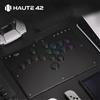 Haute42 R16 Controller arcade senza leva con bordo nero Hitbox FightStick Stick arcade senza stick per PC/PS4/PS5 Hitbox senza leva