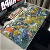 Bandai Tappetino per mouse Anime Grande Gamer XXL Tastiera P-pokemon Tappetino per mouse da scrivania Psyduck Tappeto in gomma Tapis Souris Gaming Notbook Pc Mousepad