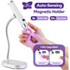 foreverlily Essiccatore per unghie portatile con rilevamento automatico Sensore intelligente Gel per unghie Lampada per unghie da scrivania Unghie in gel portatili Penna a luce UV a LED ad asciugatura rapida