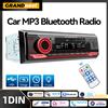 grandnavi Autoradio 1 DIN Stereo Lettore MP3 Bluetooth Ricevitore FM con Telecomando Supporto AUX/USB Ricarica Telefono Tipo C Assistente Vocale