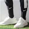 Nike Calzini alti atletici con logo Nike Calzini lunghi da allenamento per fitness Confezione combinata da uomo (set da 3 paia) Nero SX7676-010