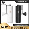 TIMEMORE Macinacaffè Manuale TIMEMORE C5 PRO/C5 ESP PRO S2C-042-III con Macine Coniche, Regolazione di Precisione 0.015mm, Macinino Portatile