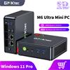 GMKtec M6 Ultra Mini PC AMD Ryzen 5 7640HS Windows 11 Pro 2.5G Dual LAN WiFi 6E BT 5.2 Computer Desktop USB 4.0 Mini PC